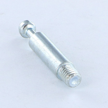 1 x Espigas metales 7X42 M6 Acero cincado blanco