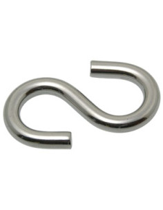 Gancho simétrico 3x30 Inoxidable A4