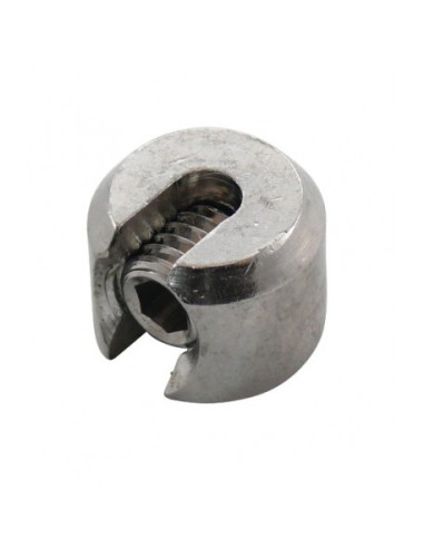 1 x DETENER MANTECA Inoxidable A4 para Cable de...