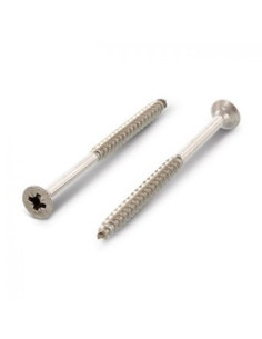 Tornillo madera aglomerado cabeza fresada/testa svasat...