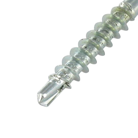 1 x Tornillos medium cabeza fresada/testa svasat dentado TORX T20 4X30 roscado en 21 Acero cincado blanco