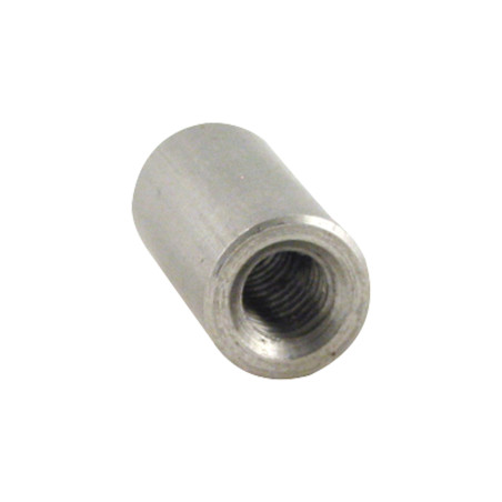 1 x Manguitos cilíndrico roscado M8X40 Inoxidable A4