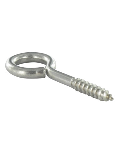 1 x Tornillo de ojo madera 7X100 roscado en 36...