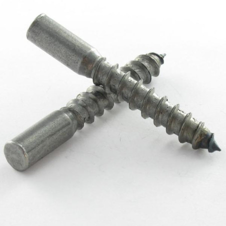 200 x Tirafondo sin cabeza 6X45 Acero bruto RODILLOS