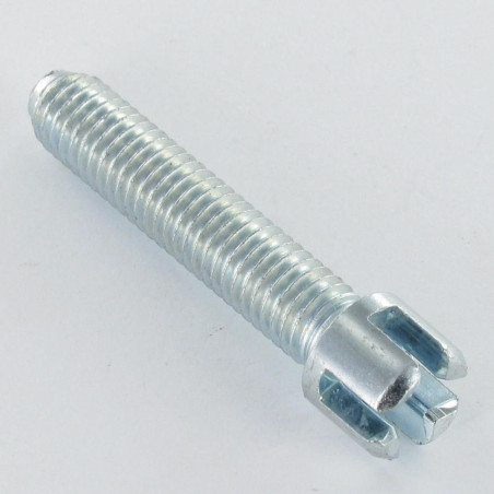 1 x Tornillo ensamblaje lit Acero bruto M8X45 paso de 150 cabeza cruz