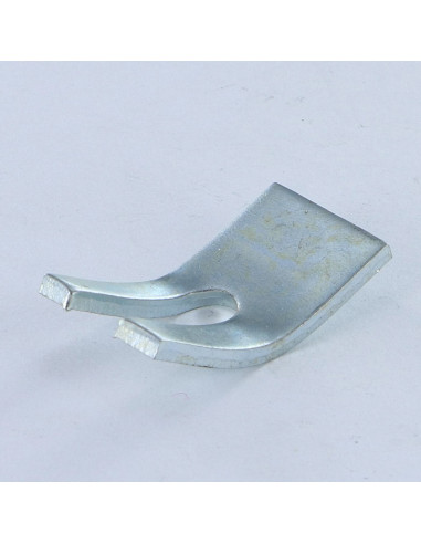 1 x Estribo horquilla Acero cincado blanco 30