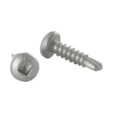 1 x Tornillo autoperforante cabeza cilíndrica cuadrado 4.8X25 Inoxidable AISI 410