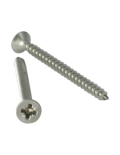 Tornillo madera aglomerado cabeza fresada/testa svasat...
