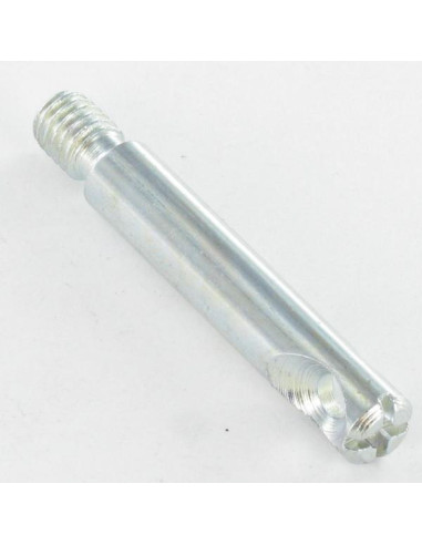 1 x Anclaje ranura M6 7X45 Acero cincado blanco
