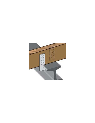 1 x Anclaje IPN madera sendzimir 40X135