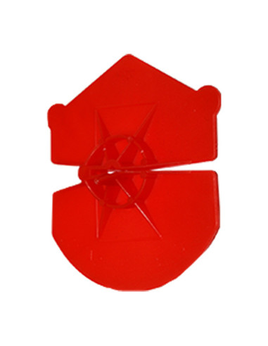 1 x DISCO D AISLAMIENTO universal rojo 65/75