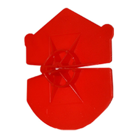1 x DISCO D AISLAMIENTO universal rojo 65/75