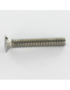 Tornillo metales Latón cromo cabeza fresada/testa svasat... 2