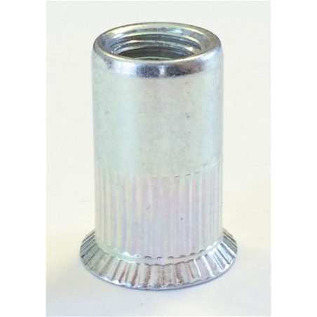 1 x Tuercas Remachables cabeza fresada/testa svasat M8 ALFC 45 Aluminio