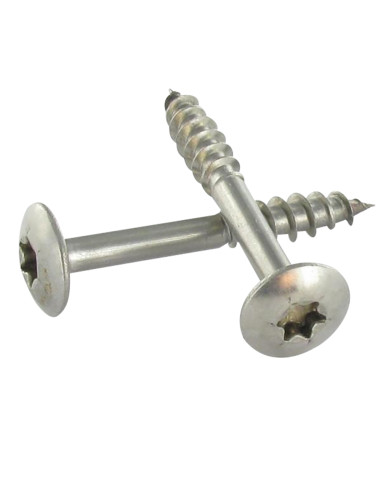 1 x Tornillo pernio 6X43 roscado en 20 roscado...