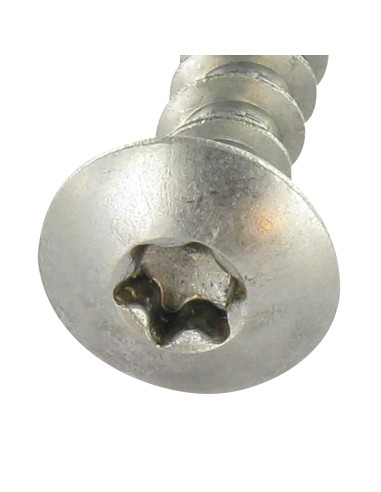 1 x Tornillo pernio 7X30 roscado total TORX T30...
