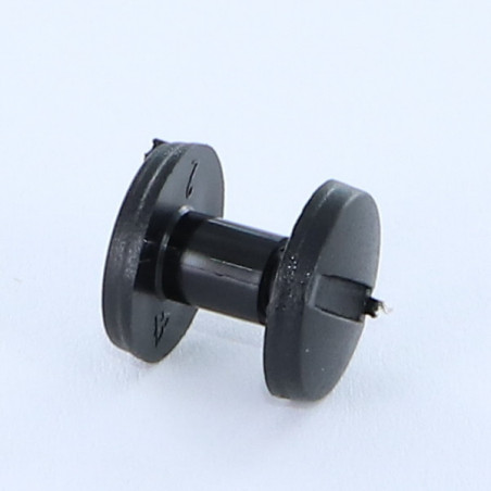 1 x Tornillo encuadernador M4X20 diámetro Tubo 5 nylon blanco 2 piezas macho hembra