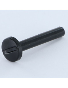 Tuerca encuadernador M4X35 diámetro Tubo 5 nylon nero 1...