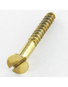 Tornillo madera cabeza fresada/testa svasat ranura 2.5X10... 2