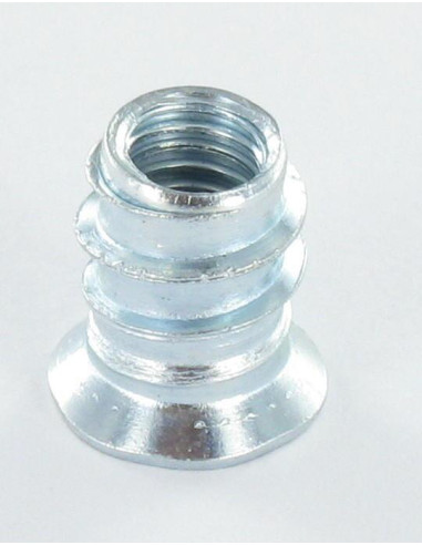 1 x Tuerca llave de 6 M6 12X13 Acero cincado...