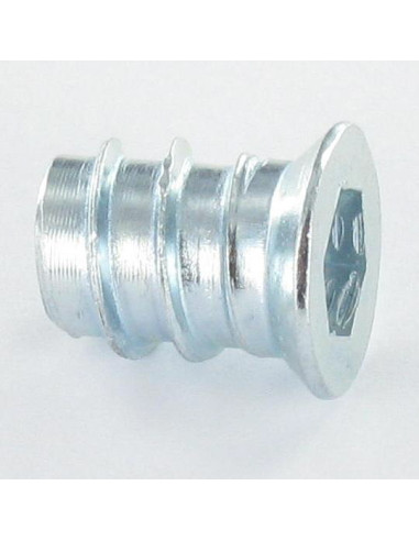 1 x Tuerca llave de 6 M6 12X13 Acero cincado...