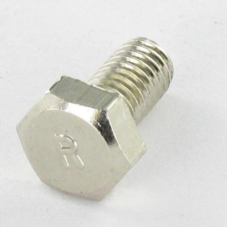 1 x Tornillo metales Latón cromo cabeza hexagonal M6X12