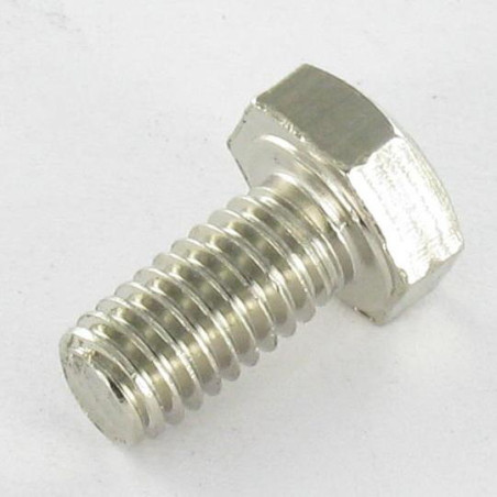 1 x Tornillo metales Latón cromo cabeza hexagonal M6X12