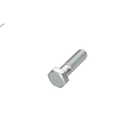 1 x Cuerpo de perno roscado parcial cabeza hexagonal M8X30 clase 10.9 Acero cincado blanco