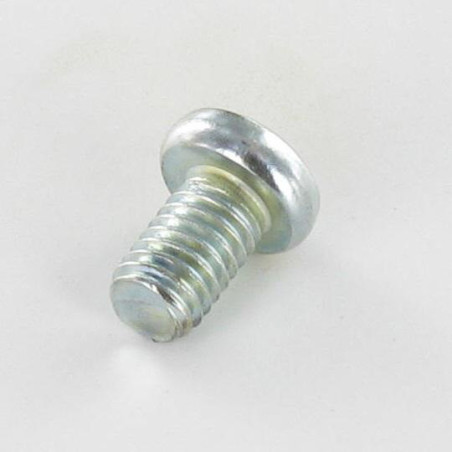 1 x Tornillo metales cabeza cilíndrica abombada Pozi PZ4 M5X80 Acero cincado blanco