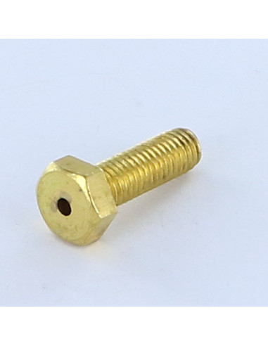 1 x Tornillo metales Latón cabeza hexagonal...