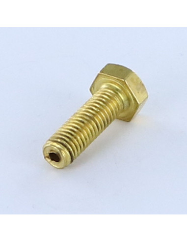 1 x Tornillo metales Latón cabeza hexagonal...