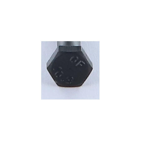 1 x Cuerpo de perno roscado parcial cabeza hexagonal M8X50 clase 10.9 Acero bruto