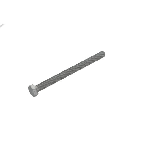 1 x Tornillo metales cabeza hexagonal M8X100 Clase 6.8 Acero bruto GEOMET 500A