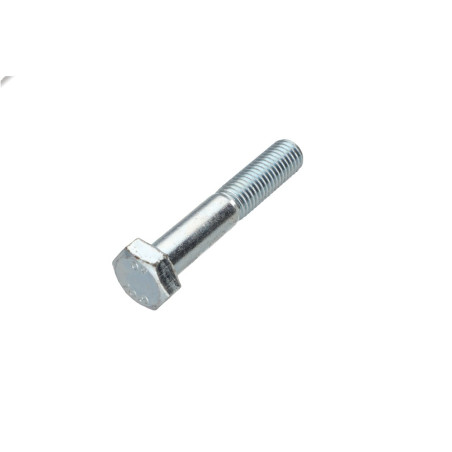 1 x Cuerpo de perno roscado parcial cabeza hexagonal M10X80 clase 10.9 Acero cincado blanco