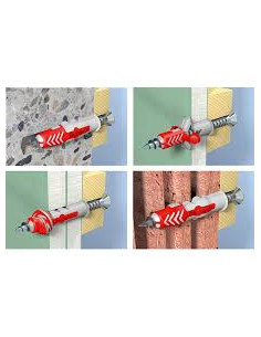 Taco Nylon DUOPOWER Fischer 8X40 sin Tornillos 2