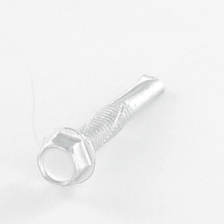 1 x Tornillo autoperforante Bimetal cabeza hexagonal resalto reborde 5.5X65 Bimetal Acero / Inoxidable A2