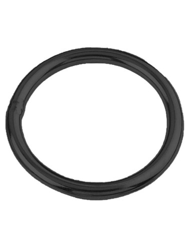 1 x Anilla soldada Inoxidable A4 Negro 4X25