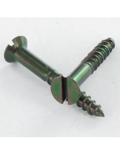 Tornillo madera cabeza fresada/testa svasat ranura 3X25...