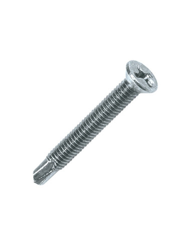 1 x Tornillo autoperforante PVC metales cabeza...