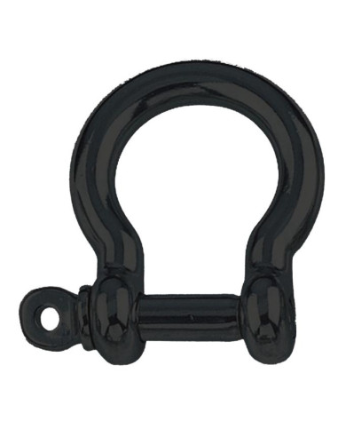 1 x Grillete LIRA forjada Inoxidable A4 Negro...