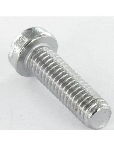 1 x Tornillo metales Latón niquelado cabeza...