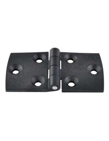 1 x Bisagra simétrico 80X40 nylon nero