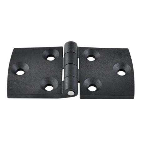 1 x Bisagra simétrico 80X40 nylon nero