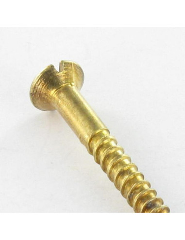 1 x Tornillo madera cabeza fresada/testa svasat...