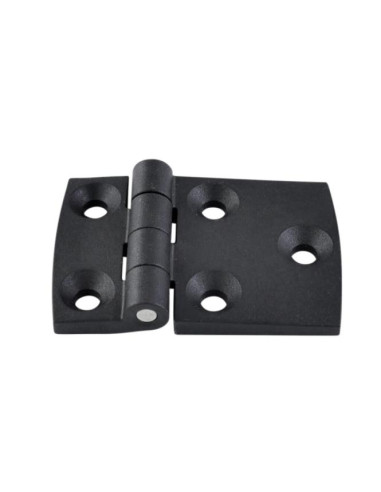 1 x Bisagra asimétrico 60X40 nylon nero
