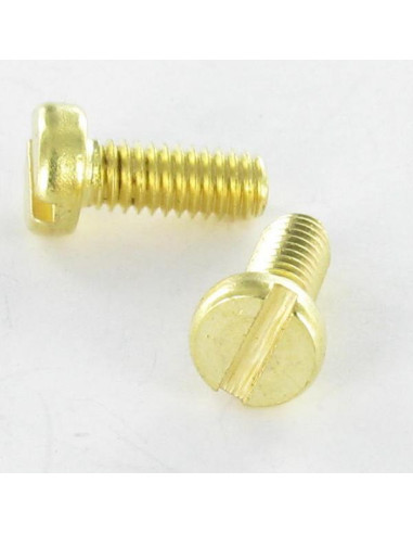 1 x Tornillo metales Latón cabeza cilíndrica...