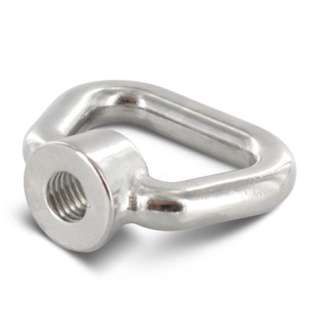 1 x Tuerca con Anilla para CORREA M10 Inoxidable A4