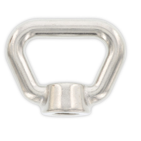 1 x Tuerca con Anilla para CORREA M8 Inoxidable A4