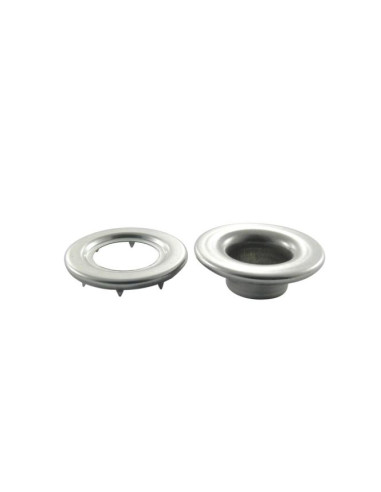 1 x Fijación con ojal Inoxidable A2 diámetro 6.7