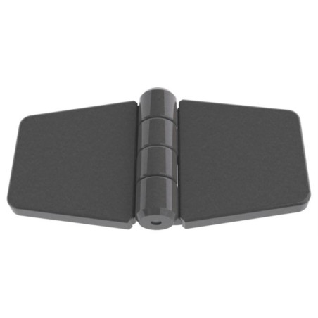 1 x Bisagra con Embellecedor Tornillo 79X41 nylon nero